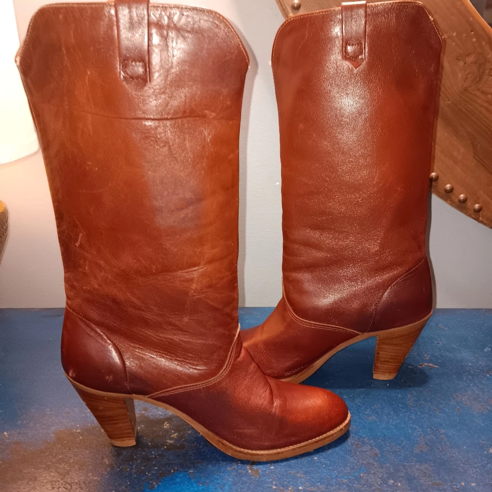 Dingo vintage leather boots - Picture 4 of 5